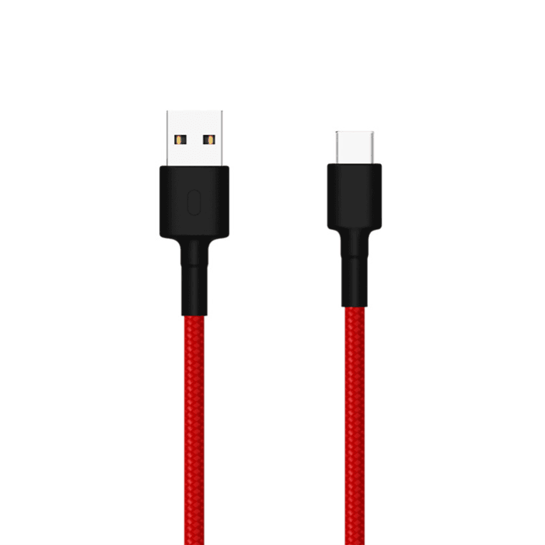 Xiaomi SJV4110GL cable USB 1 m USB A USB C Negro, Rojo