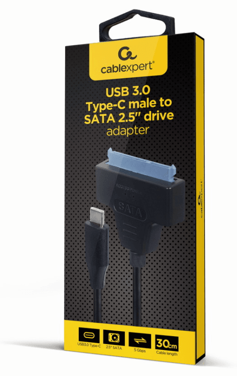 Gembird AUS3-03 cable USB 2.0 0,2 m USB C Negro
