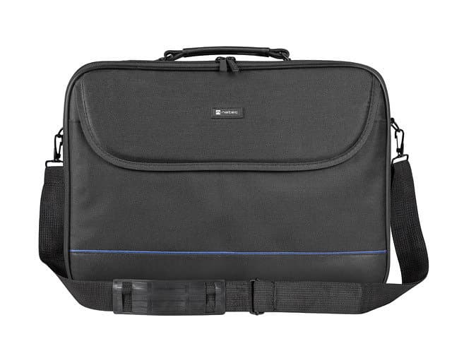 NATEC Impala 39,6 cm (15.6") Maletín Negro