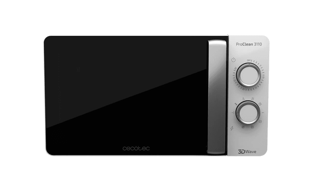 Cecotec 01523 microondas Negro, Blanco Microondas combinado Encimera 20 L 700 W