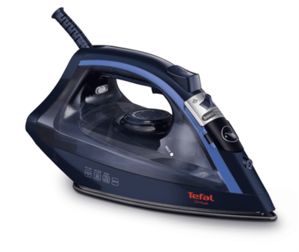 Tefal Virtuo FV 1713 Plancha vapor-seco 2000 W Azul