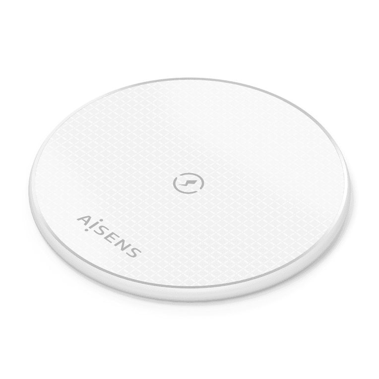 AISENS ASCH-15W1WC057-W cargador de dispositivo móvil Smartphone Cargador inalámbrico Interior