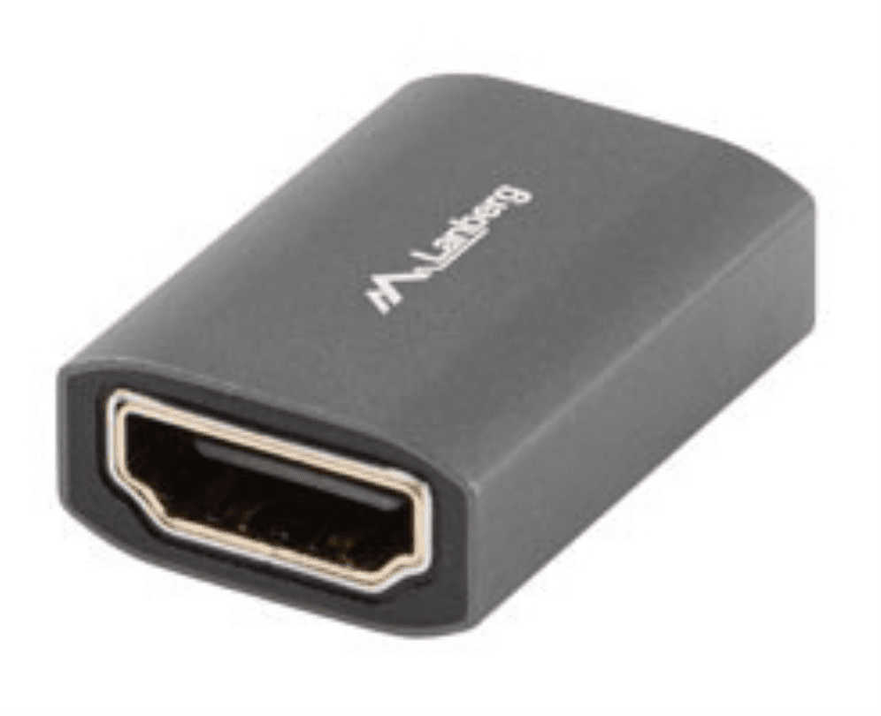Lanberg AD-HDMI-02 cambiador de género para cable HDMI-A female 2.1 Plata