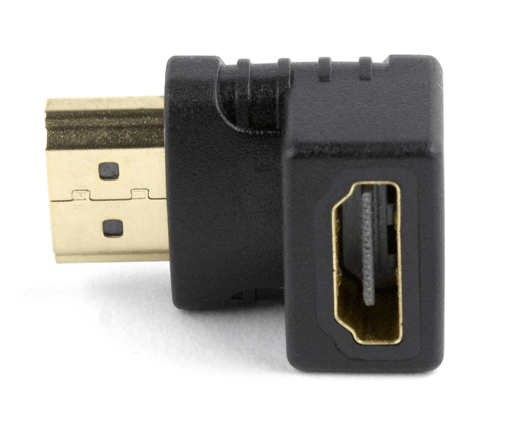 Gembird A-HDMI90-FML cambiador de género para cable HDMI Negro