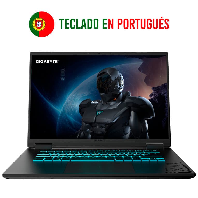 GIGABYTE GAMING A16 CTHI3PT894SD ordenador portatil Intel® Core™ i7 40,6 cm (16") DDR5-SDRAM NVIDIA GeForce RTX 5050 Wi-Fi 6E (802.11ax) FreeDOS Negro