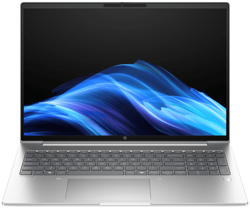 HP ProBook 4 G1i AI Wolf Pro Security Edition Intel Core Ultra 7 255U Portátil 40,6 cm (16") WUXGA 32 GB DDR5-SDRAM 1 TB SSD Wi-Fi 6E (802.11ax) Windows 11 Pro AI PC Plata