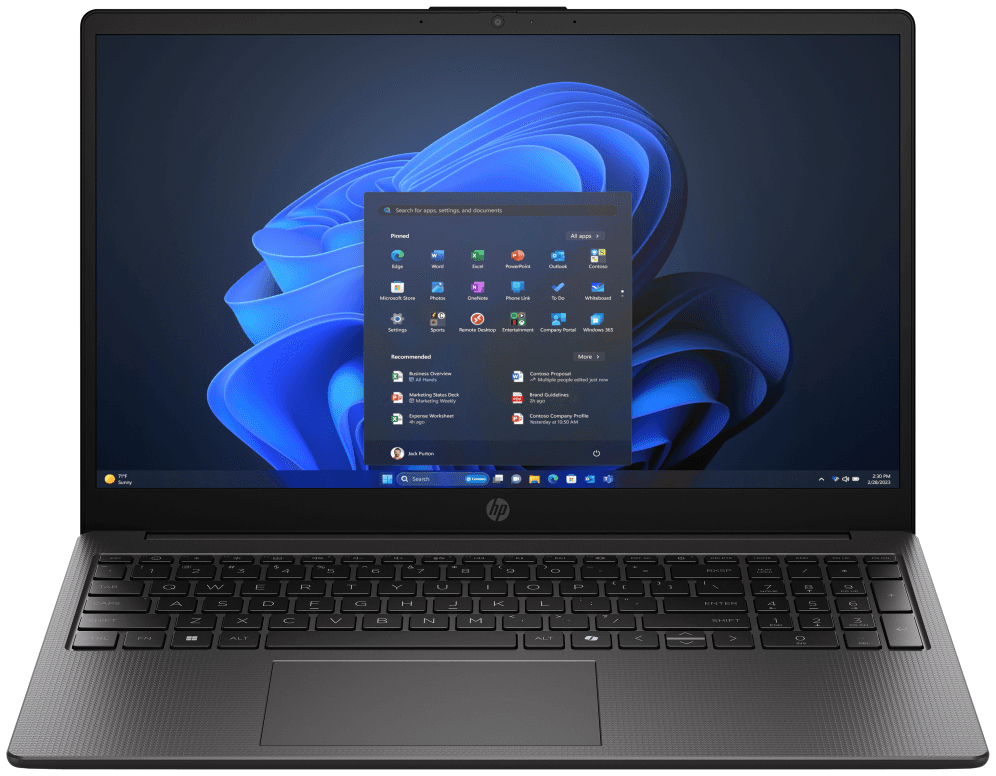 HP 255R G10 AMD Ryzen™ 7 7735U Portátil 39,6 cm (15.6") Full HD 8 GB DDR5-SDRAM 512 GB SSD Wi-Fi 6 (802.11ax) FreeDOS Negro