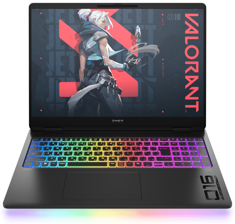 HP OMEN MAX Gaming Laptop 16-ah0039ns Intel Core Ultra 9 275HX Portátil 40,6 cm (16") WQXGA 32 GB DDR5-SDRAM NVIDIA GeForce RTX 5070 Ti Wi-Fi 7 (802.11be) FreeDOS AI PC Negro