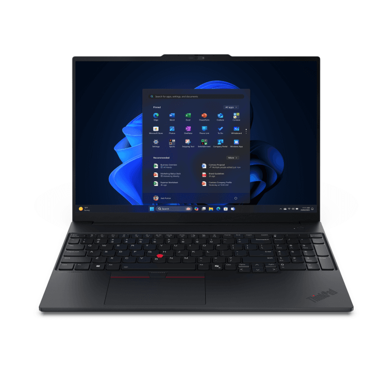Lenovo ThinkPad E16 Gen 3 (Intel) Copilot+ PC Intel Core Ultra 5 226V Portátil 40,6 cm (16") WUXGA 16 GB LPDDR5x-SDRAM 512 GB SSD Wi-Fi 6E (802.11ax) Windows 11 Pro Español Negro