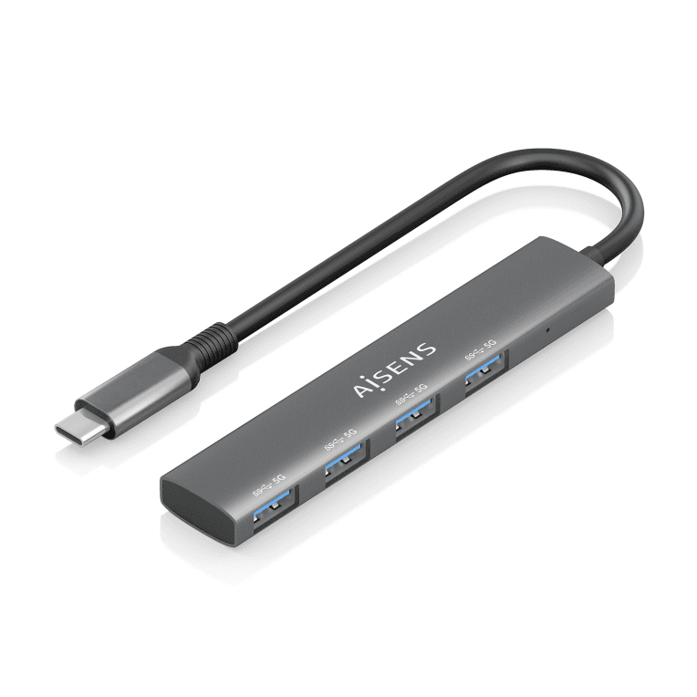 AISENS A109-0943 base para portátil y replicador de puertos Alámbrico USB 3.2 Gen 1 (3.1 Gen 1) Type-C