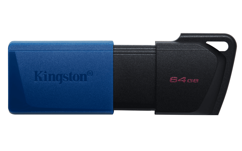 Kingston Technology DataTraveler 64GB USB3.2 Gen 1 Exodia M (Negro + Azul)