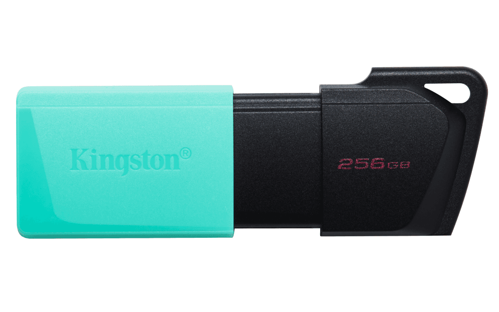 Kingston Technology DataTraveler 256GB USB3.2 Gen1 Exodia M (Negro + Turquesa)