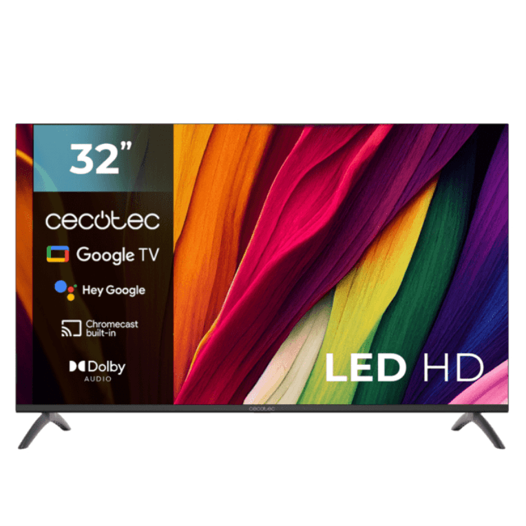 Cecotec 03619 Televisor 81,3 cm (32") HD Smart TV Negro