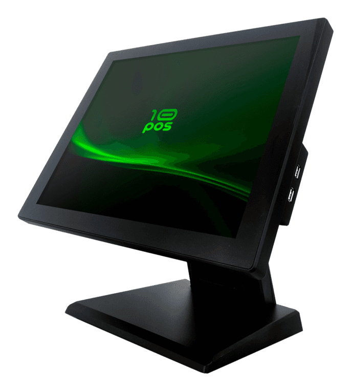 10POS 10T-15 J6412 2 GHz 38,1 cm (15") 1024 x 768 Pixeles Pantalla táctil Negro