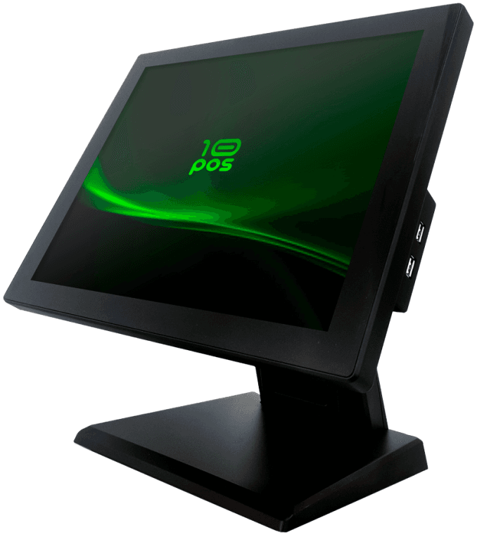 10POS 10T-15I5H8256 Terminal Punto Venta (TPV) 2,5 GHz 38,1 cm (15") 1024 x 768 Pixeles Pantalla táctil Negro