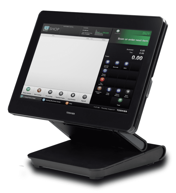 Toshiba TCx 800 7100U 2,4 GHz Todo-en-Uno 38,1 cm (15") Pantalla táctil Negro