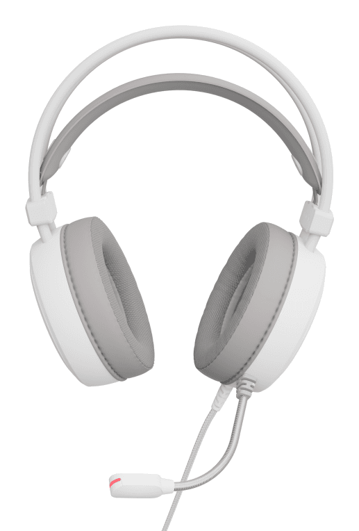 GENESIS NSG-2308 auricular y casco Auriculares Alámbrico Diadema Juego USB tipo A Blanco