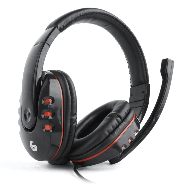 Gembird GHS-402 auricular y casco Auriculares Alámbrico Diadema Juego Negro