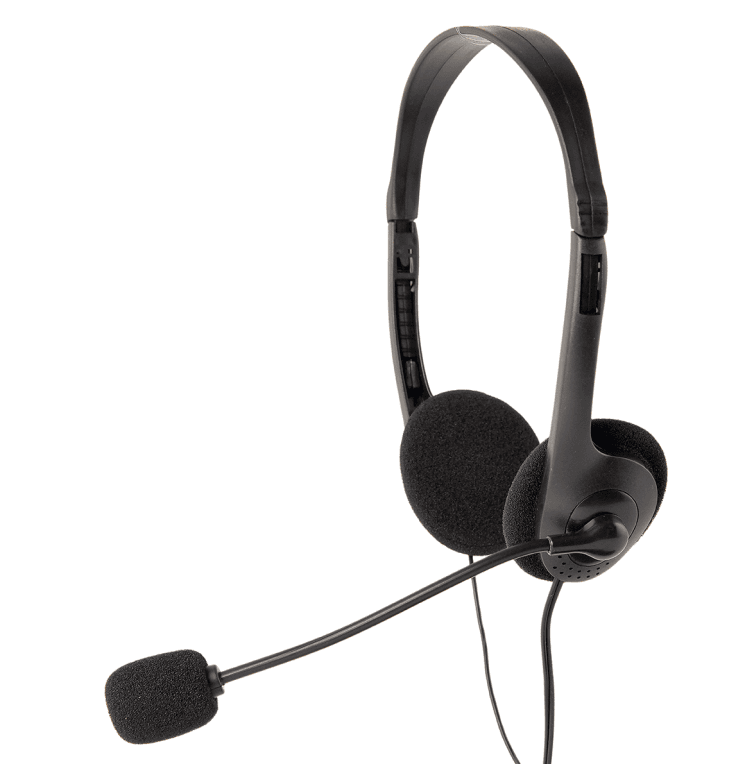Gembird MHS-123 auricular y casco Auriculares Alámbrico Diadema Llamadas/Música Negro