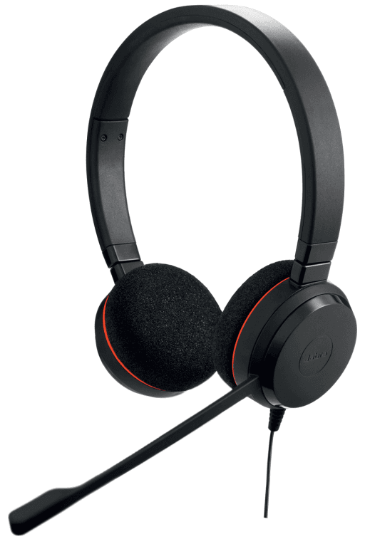 Jabra Evolve 20 Auriculares Alámbrico Diadema Oficina/Centro de llamadas USB tipo A Negro