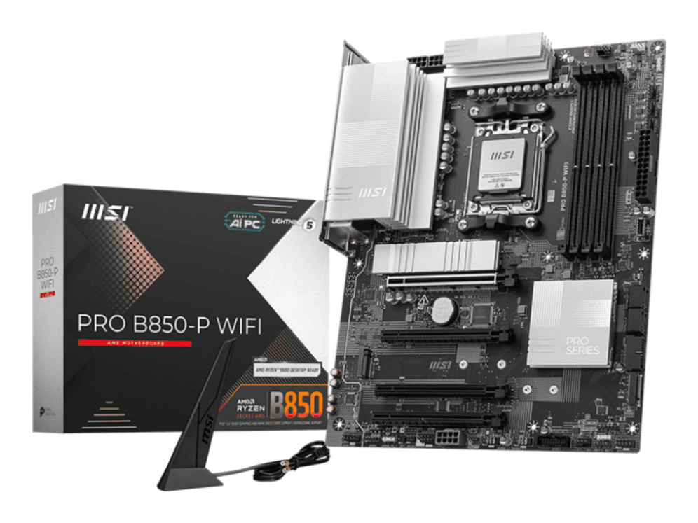 MSI PRO B850-P WIFI placa base AMD B850 Zócalo AM5 ATX
