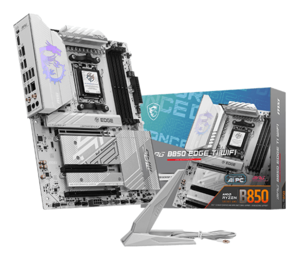 MSI MPG B850 EDGE TI WIFI placa base AMD B850 Zócalo AM5 ATX