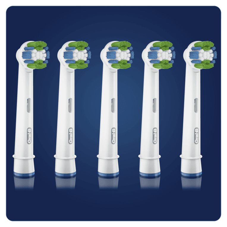 Oral-B Precision Clean 80339350 cepillo de cabello 5 pieza(s) Azul, Blanco