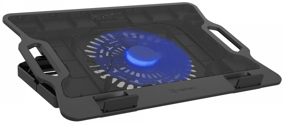 NATEC DIPPER 2 almohadilla fría 43,9 cm (17.3") 650 RPM Negro