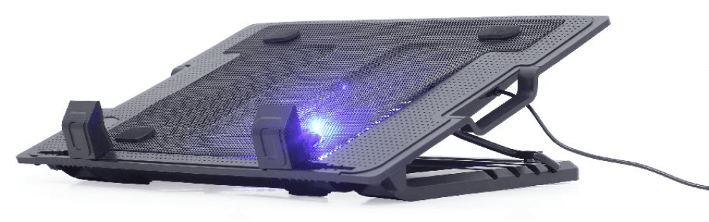 Gembird NBS-1F17T-01 almohadilla fría 43,2 cm (17") 1500 RPM Negro