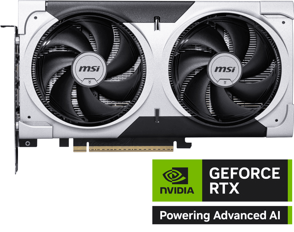 MSI GeForce RTX 5060 TI 8G VENTUS 2X OC PLUS NVIDIA 8 GB GDDR7