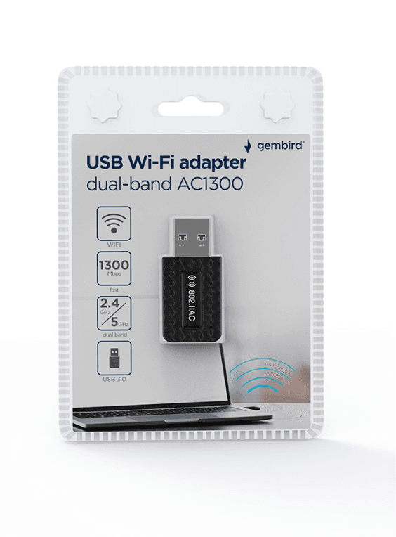Gembird AC1300 WLAN 867 Mbit/s