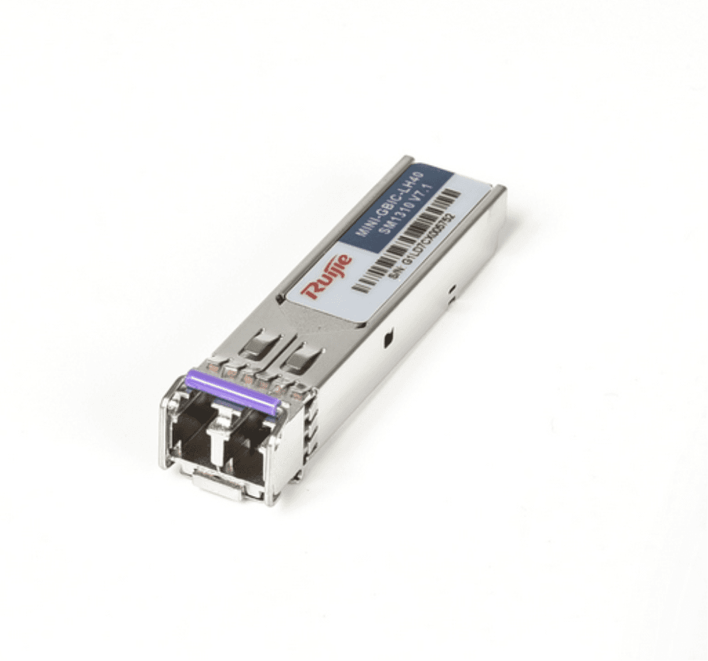 Ruijie Networks MINI-GBIC-LX-SM1310 red modulo transceptor Fibra óptica 1000 Mbit/s SFP