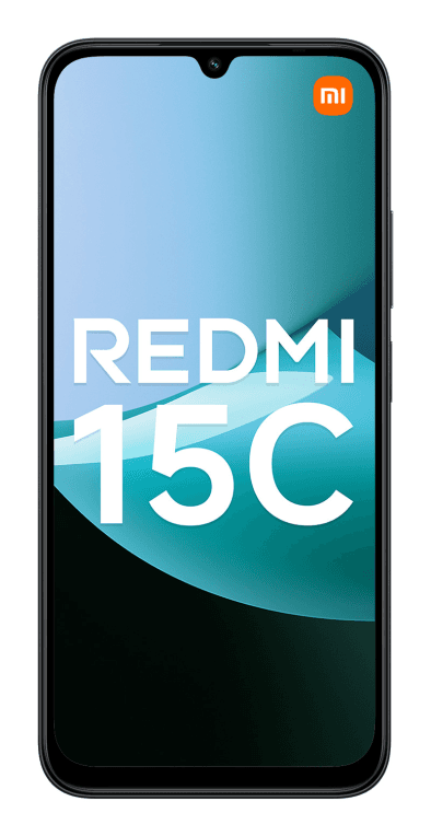 Xiaomi Redmi 15C 17,5 cm (6.9") 4G USB Tipo C 4 GB 128 GB 6000 mAh Negro