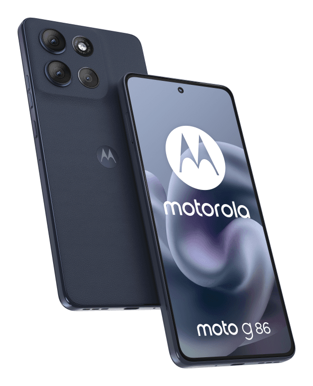Motorola moto g86 5G 16,9 cm (6.67") SIM doble Android 15 USB Tipo C 8 GB 256 GB 5200 mAh Azul oscuro