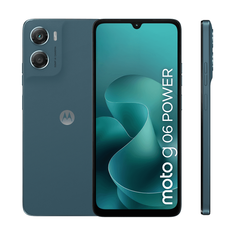 Motorola moto g06 power 17,5 cm (6.88") SIM doble Android 15 4G USB Tipo C 4 GB 256 GB 7000 mAh Azul