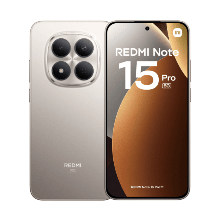 Xiaomi Redmi Note 15 Pro 5G 17,4 cm (6.83") SIM doble USB Tipo C 12 GB 512 GB 6580 mAh Titanio