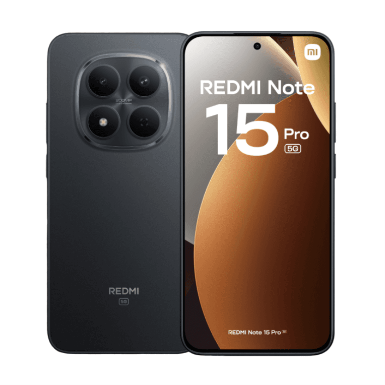 Xiaomi Redmi Note 15 Pro 5G 17,4 cm (6.83") SIM doble USB Tipo C 12 GB 512 GB 6580 mAh Negro
