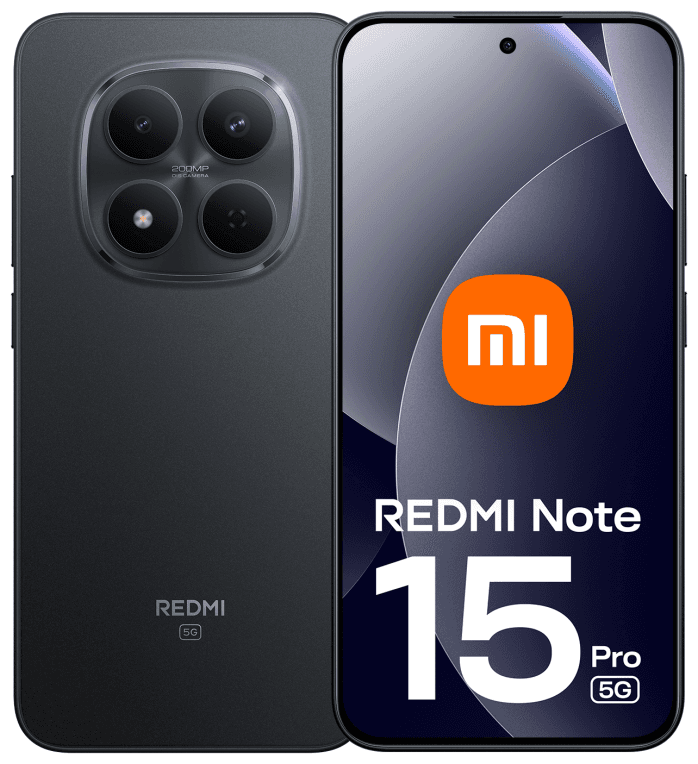 Xiaomi Redmi Note 15 Pro 5G 17,4 cm (6.83") SIM doble USB Tipo C 12 GB 512 GB 6580 mAh Negro