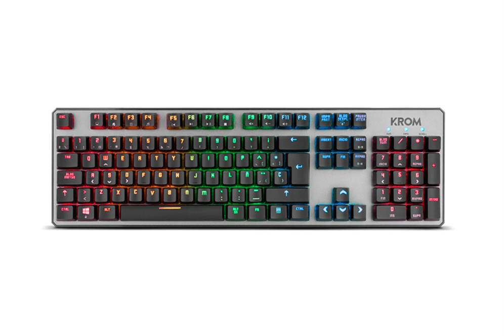 Krom Kernel teclado Juego USB Negro