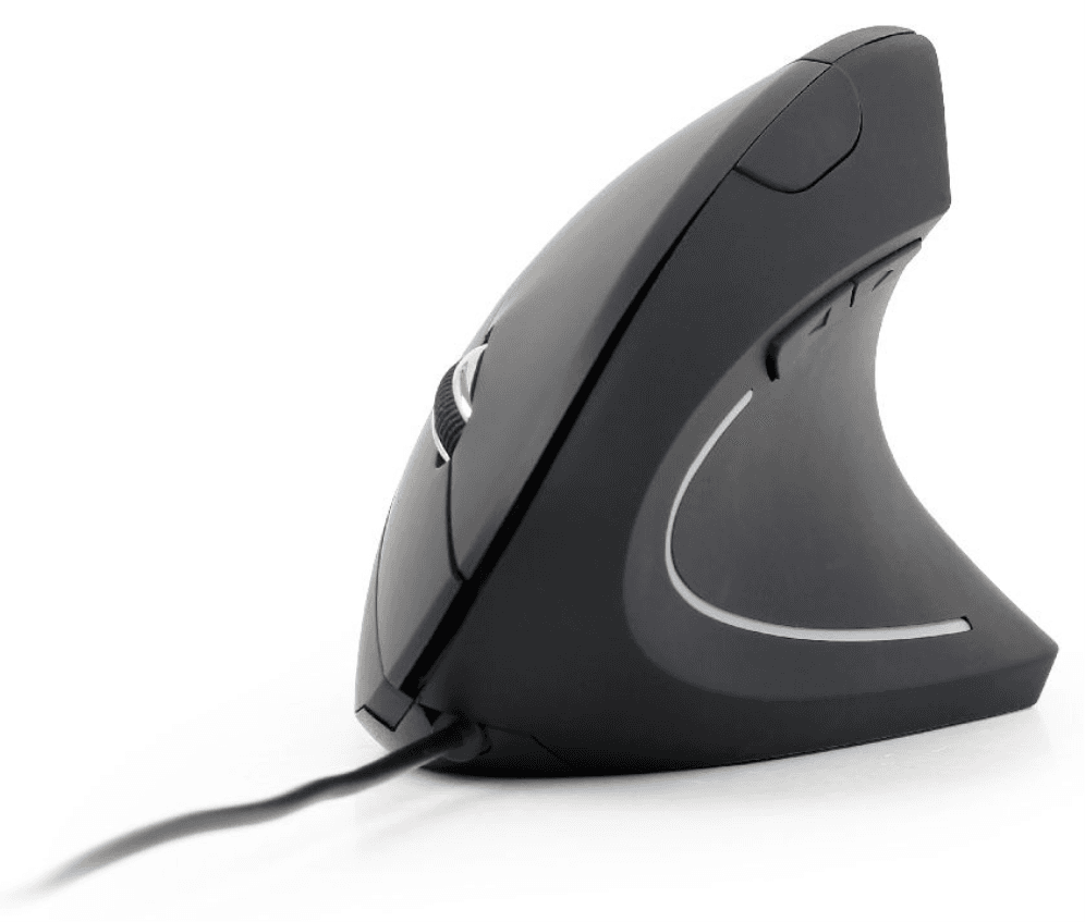 Gembird MUS-ERGO-01 ratón Oficina mano derecha USB tipo A Óptico 3200 DPI