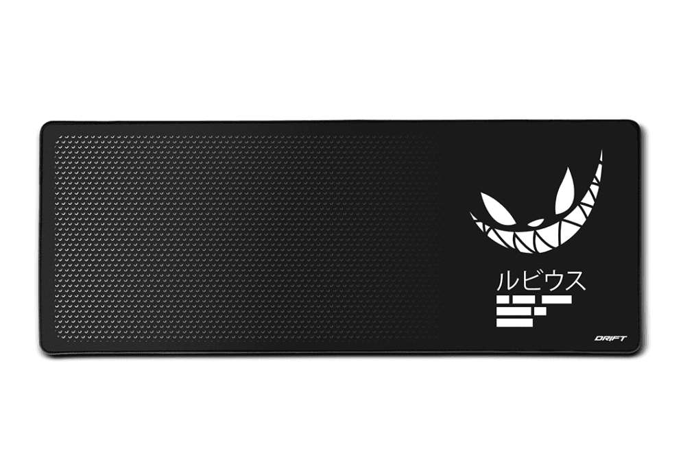 DRIFT DRMADKATXL alfombrilla para ratón Alfombrilla de ratón para juegos Negro, Blanco