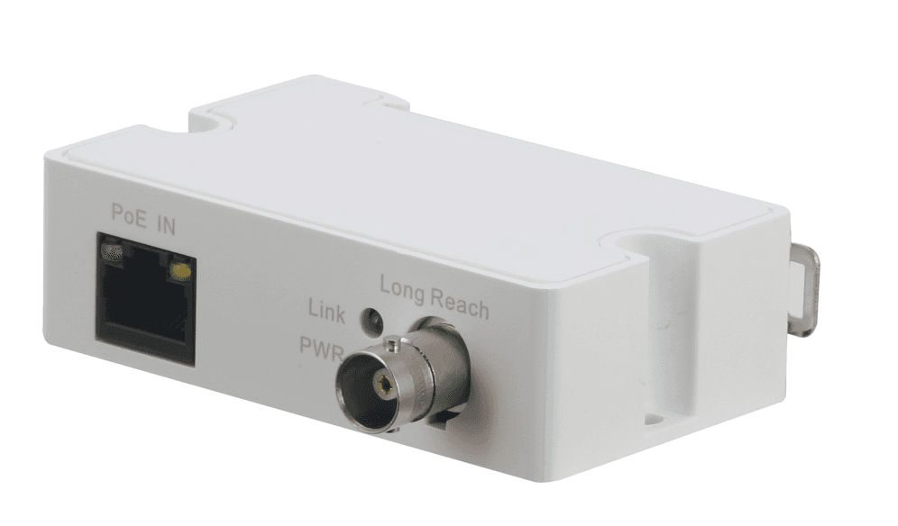 Dahua LR1002-1EC-V3 Receptor ePoE Extender, 1x RJ45, 1x BNC, Alcance PoE de hasta 800m