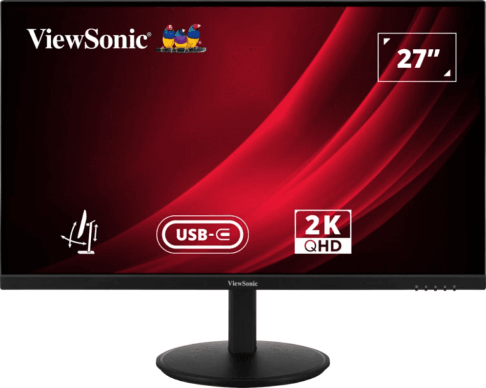 Viewsonic VG Series VG2709-2K-MHDU-2 pantalla para PC 68,6 cm (27") 2560 x 1440 Pixeles Quad HD LED Negro