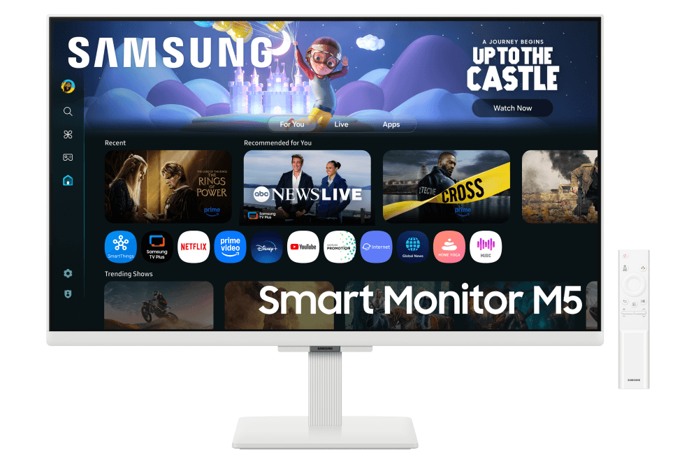 Samsung M5 M50F pantalla para PC 68,6 cm (27") 1920 x 1080 Pixeles Full HD LCD Blanco