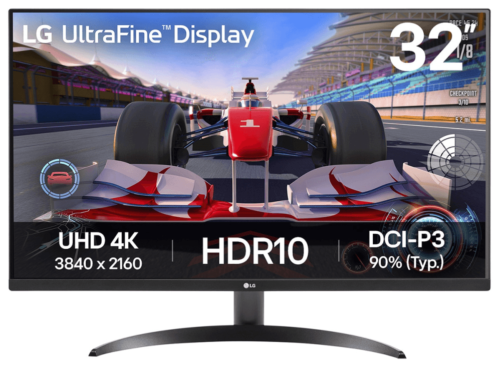 LG 32UR500K-B pantalla para PC 80 cm (31.5") 3840 x 2160 Pixeles 4K Ultra HD LCD Negro