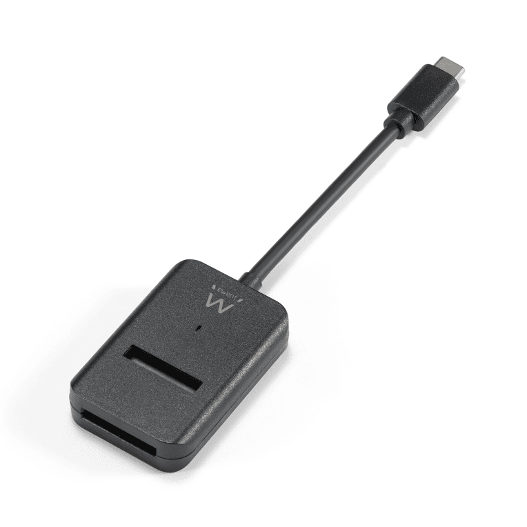 Ewent EW7066 base de conexión para disco duro USB 3.2 Gen 1 (3.1 Gen 1) Type-C Negro