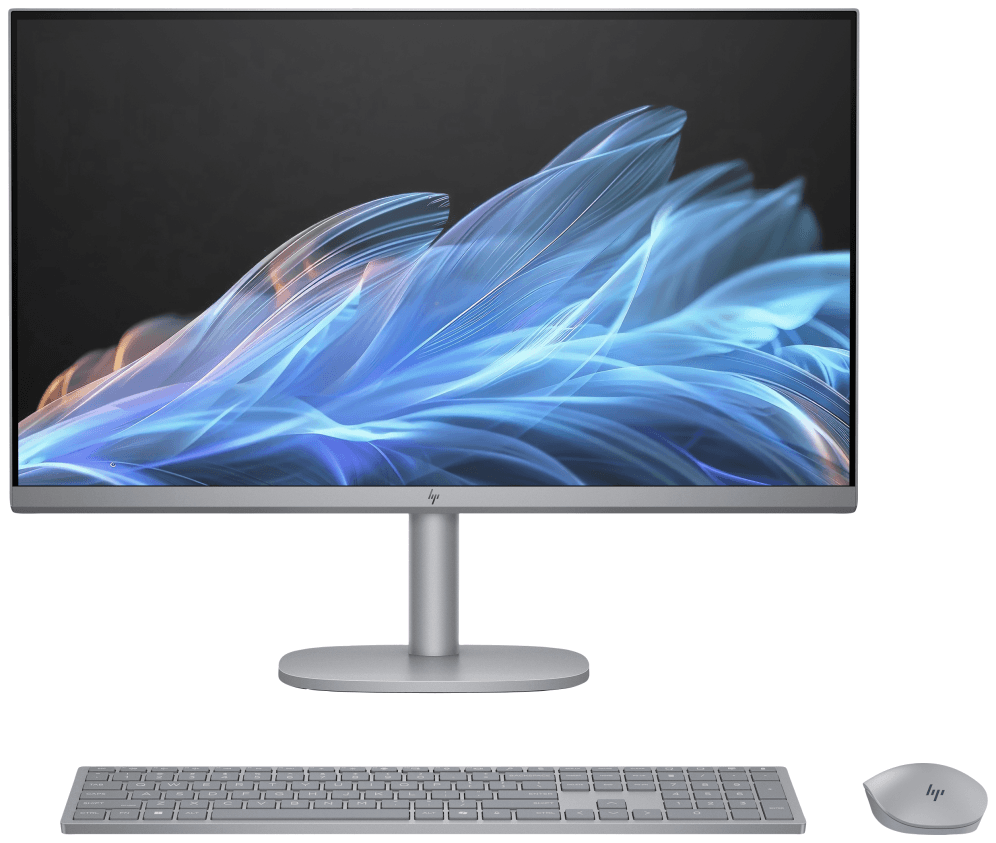HP OmniStudio X 27-cs0015ns PC Intel Core Ultra 5 125H 68,6 cm (27") 1920 x 1080 Pixeles PC todo en uno 16 GB DDR5-SDRAM 512 GB SSD Windows 11 Home Wi-Fi 7 (802.11be) AI PC Plata