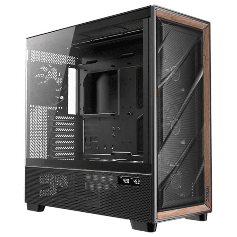 Antec FLUX PRO EUV Full Tower Negro, Madera