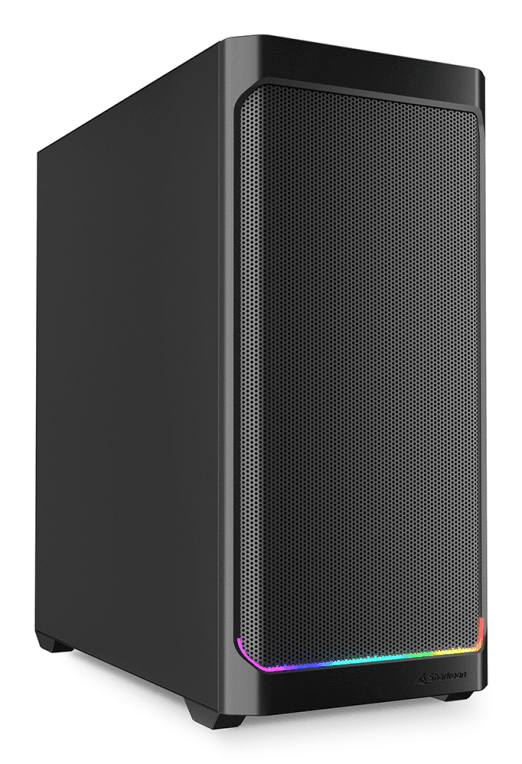 Sharkoon AK4 RGB STRIP Midi Tower Negro