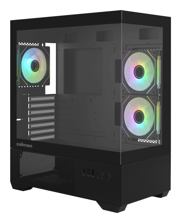 Zalman CHRONIX BLACK Midi Tower Negro